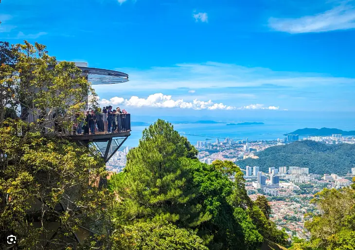 Penang Hill - Scenic viewpoint accessible by car rental
